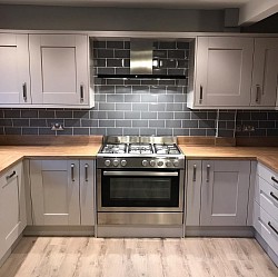 Melamine kitchen with shaker doors